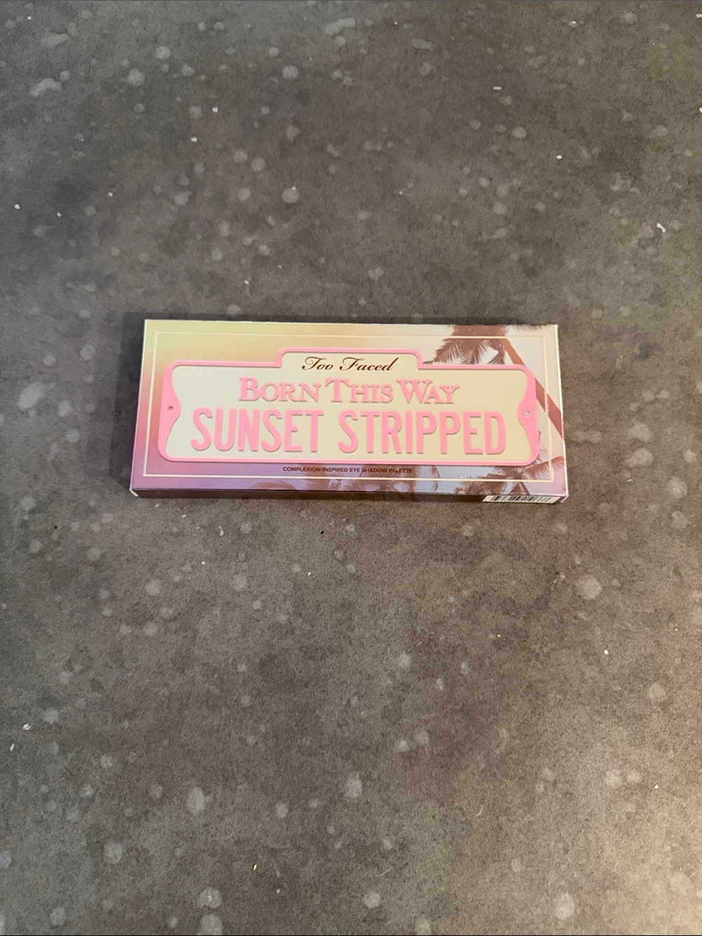 Too Faced Born This Way Sunset Stripped Palette - Pink Peach Gradient
